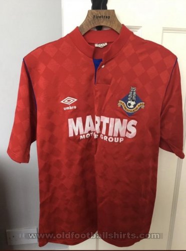 Oldham Athletic Away football shirt 1988