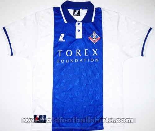 Oldham Athletic Home football shirt 2001 - 2002