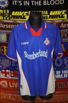 Oldham Athletic Home football shirt 1998 - 2000