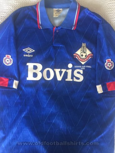 Oldham Athletic Cup Shirt football shirt 1989 - 1990