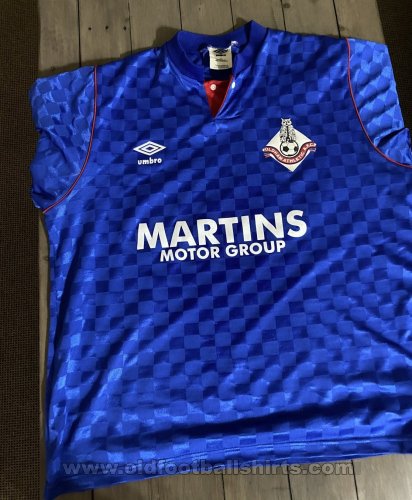 Oldham Athletic Home football shirt 1988