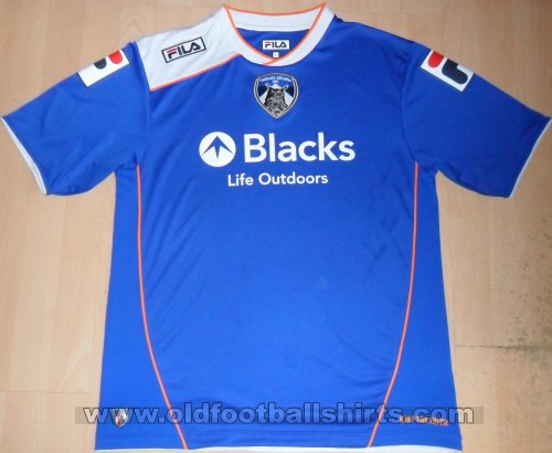 Oldham Athletic Home football shirt 2013 - 2014