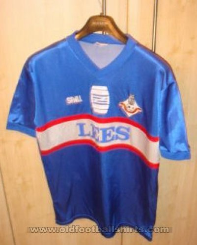Oldham Athletic Home football shirt 1985 - 1987