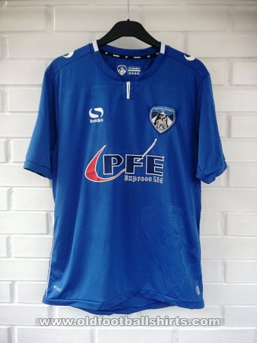 Oldham Athletic Home football shirt 2017 - 2018