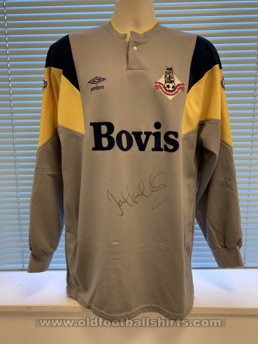 Oldham Athletic Goalkeeper football shirt 1990 - 1991