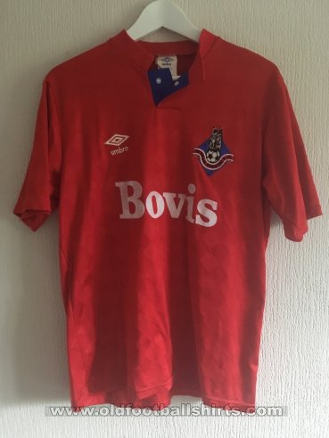 Oldham Athletic Away football shirt 1989 - 1990