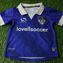 Oldham Athletic Home football shirt 2018 - 2019 sponsored by Lovell Soccer