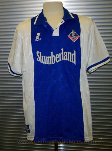 Oldham Athletic Home football shirt 2000 - 2001