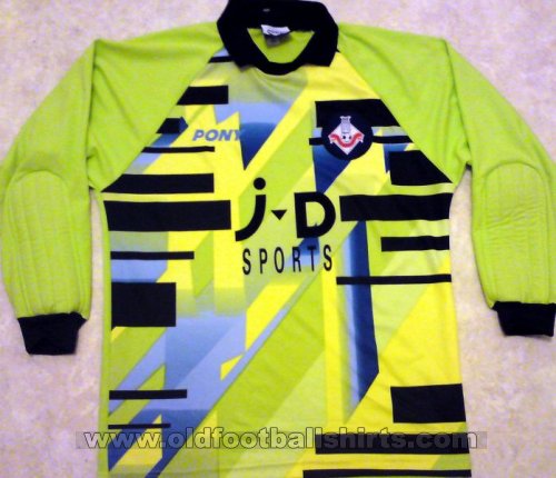 Oldham Athletic Goalkeeper football shirt 1996 - 1998
