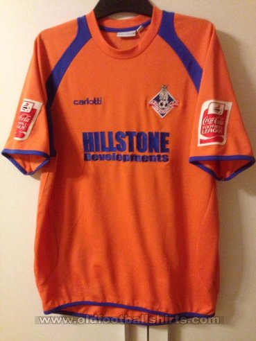 Oldham Athletic Away football shirt 2007 - 2008