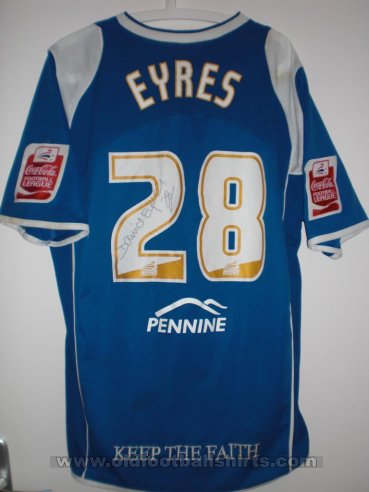 Oldham Athletic Home football shirt 2005 - 2006