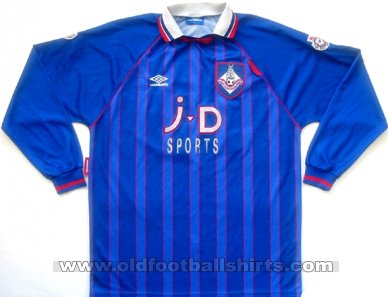 Oldham Athletic Home football shirt 1994 - 1995