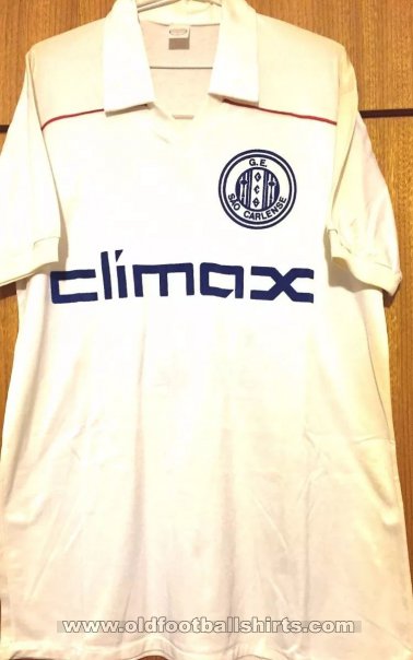 Grêmio Esportivo Sãocarlense Home football shirt 1990 - 1991