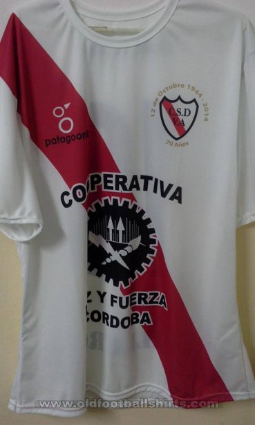 Deportivo Villa Azalais Home football shirt 2014