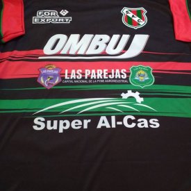 Sportivo Las Parejas Away football shirt 2016 sponsored by Ombu