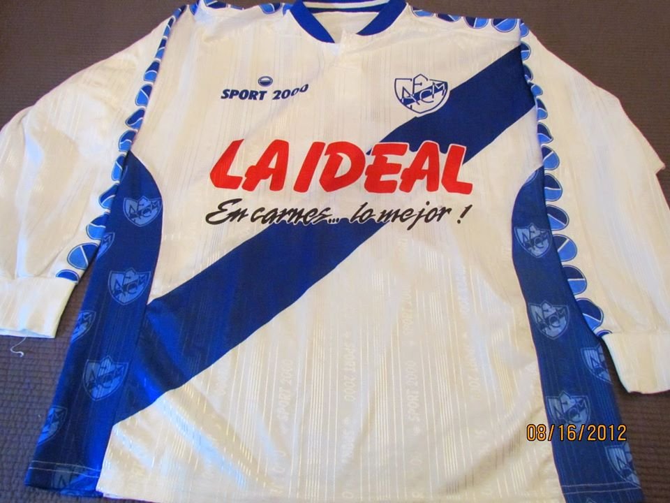 Ferrocarril Midland Home camisa de futebol 1999 - 2000. Sponsored by Laideal