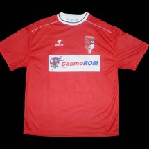 Dynamo Bucharest Home football shirt 1999 - 2000 sponsored by Cosmorom