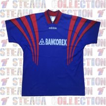 CSA Steaua București Home voetbalshirt  1996 - 1997 sponsored by Bancorex