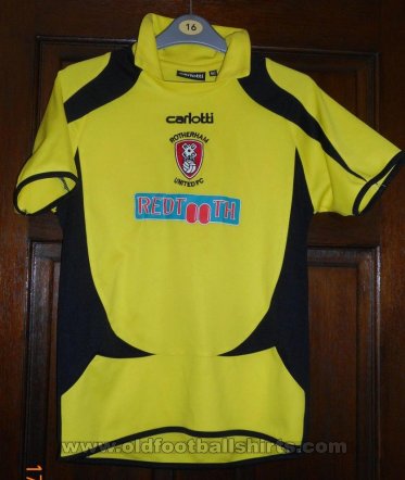 Rotherham United Away football shirt 2008 - 2009
