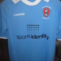 Rotherham United Borta fotbollströja 2009 - 2011 sponsored by Sports Identity