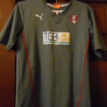 Rotherham United Borta fotbollströja 2013 - 2014 sponsored by TGB Sheds