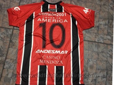Huracán Las Heras Away football shirt 2017 - 2018