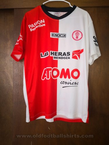 Huracán Las Heras Home football shirt 2015