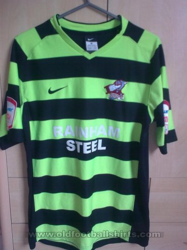 Scunthorpe United Away football shirt 2010 - 2011