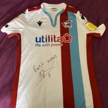 Scunthorpe United Home football shirt 2020 - 2021 sponsored by utilita
