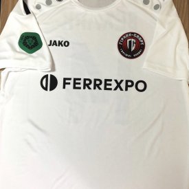 Hirnyk-Sport Horishni Plavni Home football shirt 2019 - 2020 sponsored by Ferrexpo