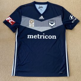 Melbourne Victory Home football shirt 2019 - 2020 sponsored by Metricon