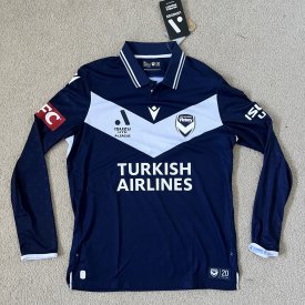Melbourne Victory Home football shirt 2024 - 2025 sponsored by Turkish Airlines