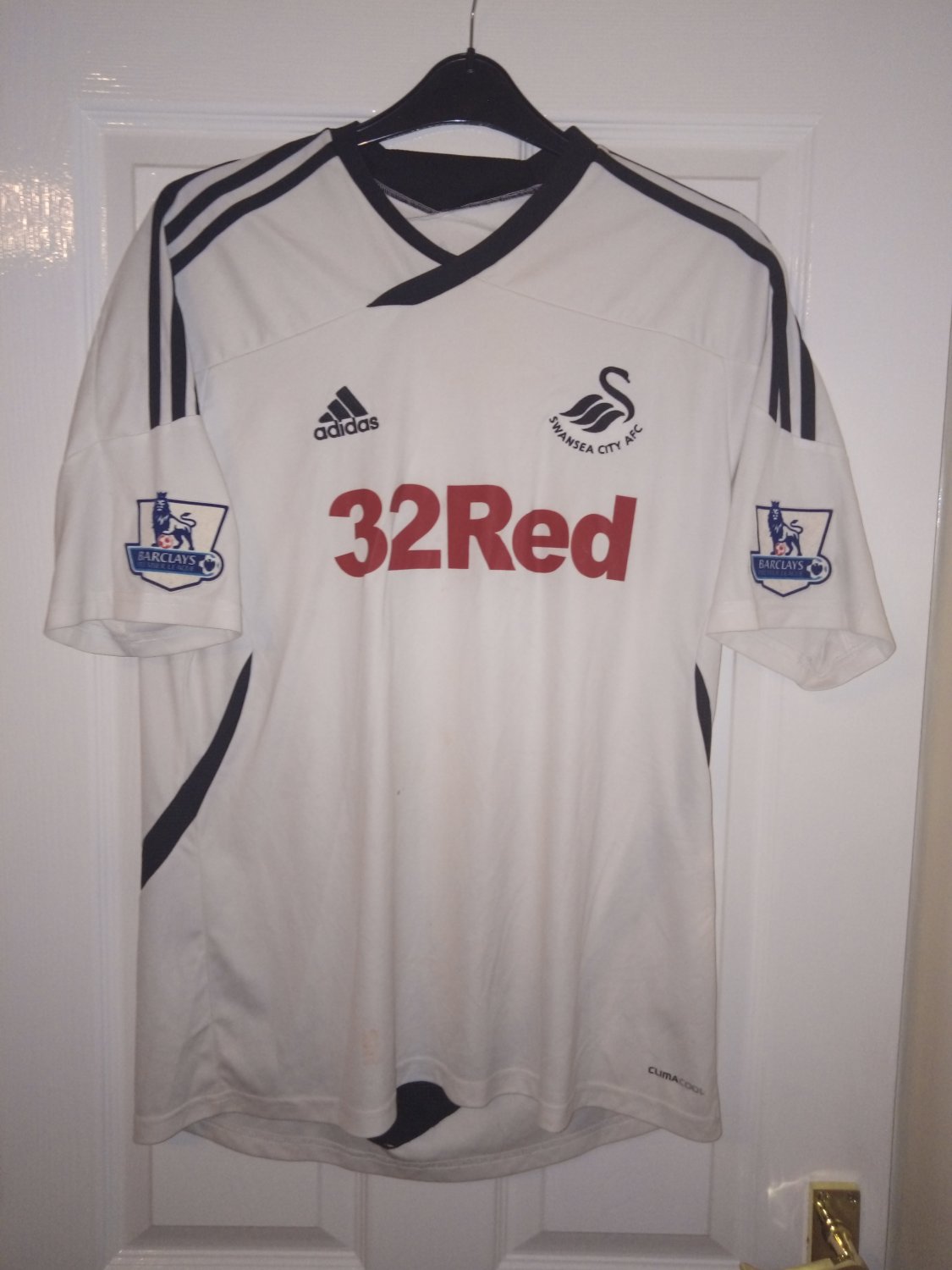 Maillot Extérieur SWANSEA CITY 2017-2018 - Taille XL - Joma - Occasion Très Bon État
