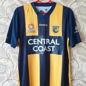Central Coast Mariners Home football shirt 2010 - 2011 sponsored by Central Coast