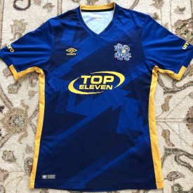Hashtag United Home football shirt 2017 - 2019 sponsored by Top Eleven