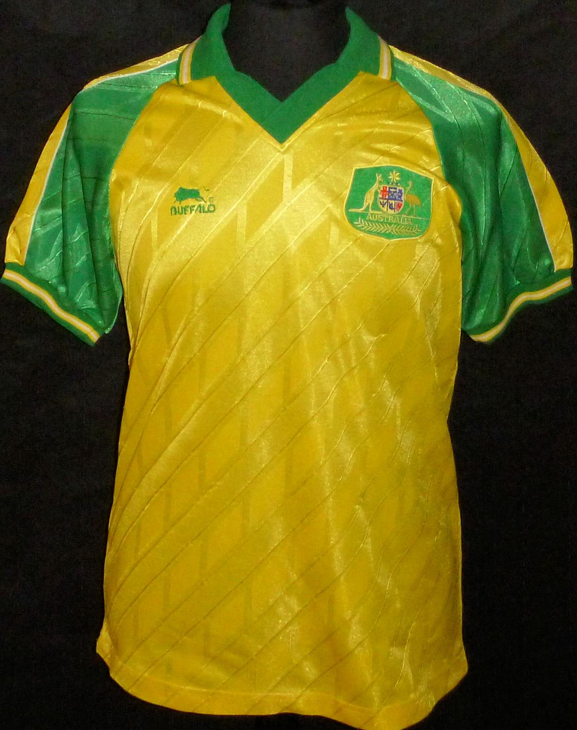 Australia Home baju bolasepak 1987 1988.