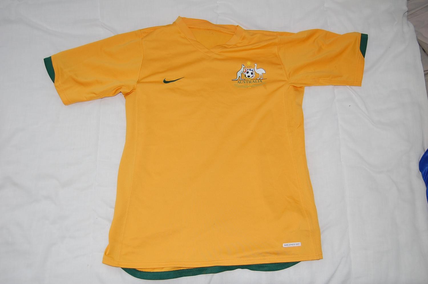 Set Flock Nameset home Trikot jersey shirt Australien Australia 2006 