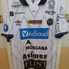 FC Chambly Away football shirt 2021 - 2022 sponsored by Vediaud
