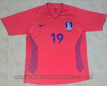 South Korea Home חולצת כדורגל 2005 - 2007