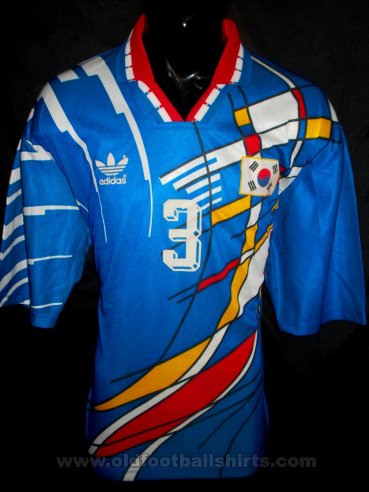 South Korea Fora camisa de futebol 1980 - ?