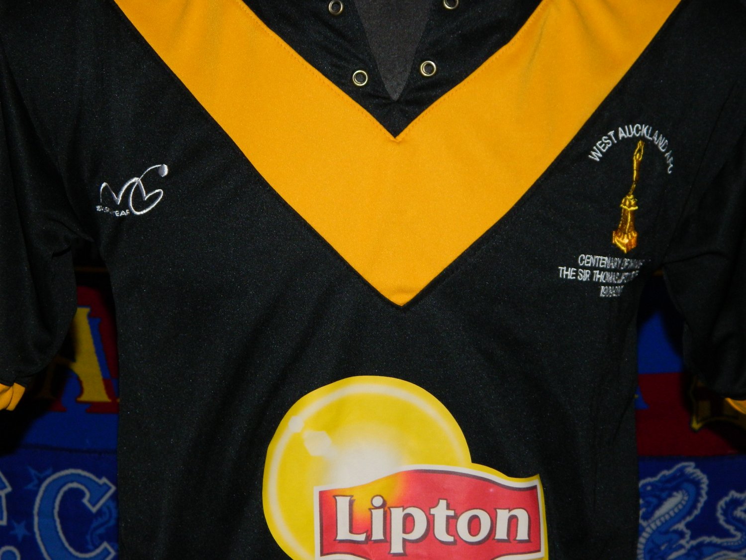 West Auckland Town FC Cup Shirt football shirt 2009.