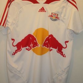 Red Bull Salzburg Home football shirt 2005 - 2007 sponsored by Red Bull