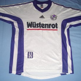 Red Bull Salzburg Home football shirt 1996 - 1997 sponsored by Wustenrot