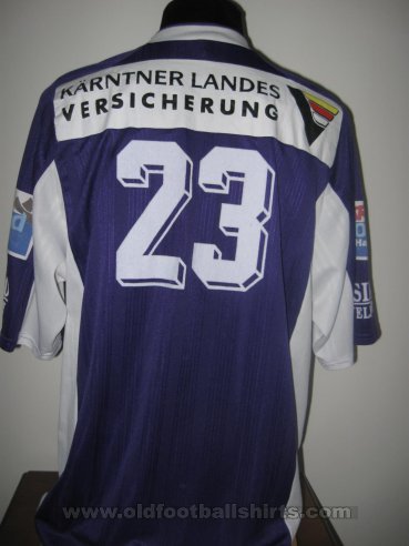 SK Austria Kärnten Home maglia di calcio 2000 - ?