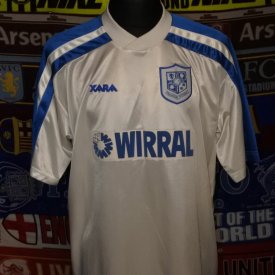 Tranmere Rovers Home football shirt 2000 - 2002 sponsored by Wirral