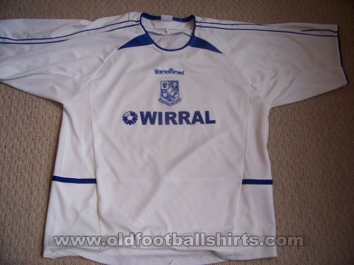 Tranmere Rovers Home football shirt 2004 - 2005