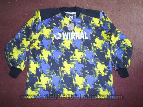 Tranmere Rovers Goalkeeper football shirt 1995 - 1997