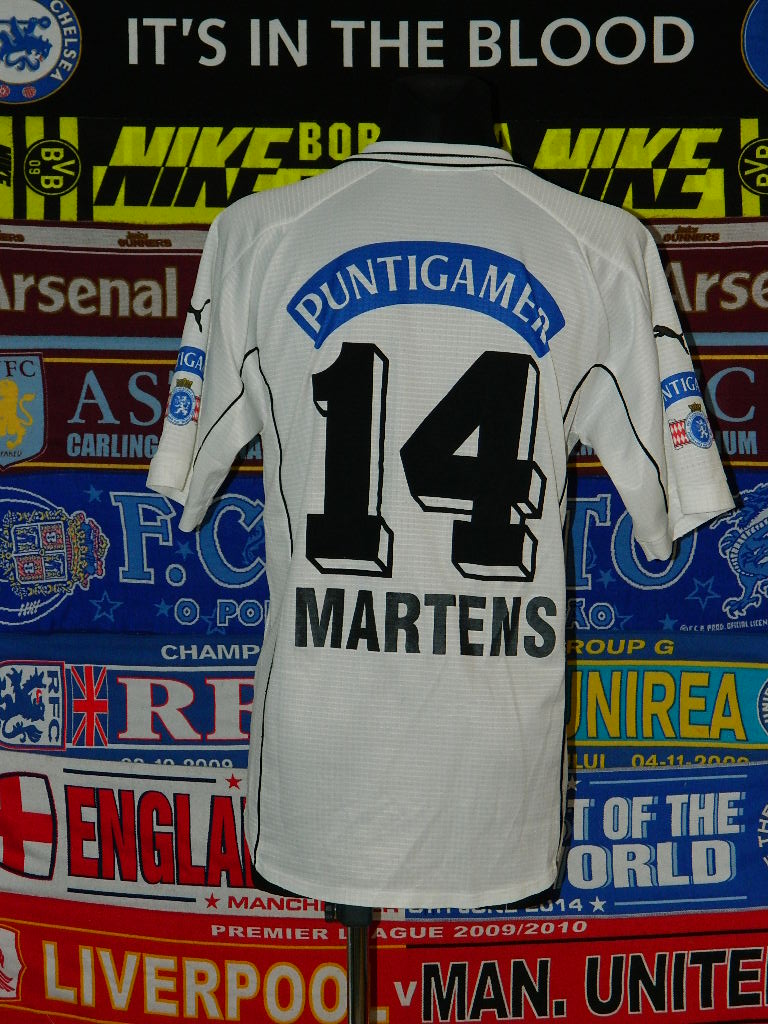 MAILLOT FOOTBALL AJ Auxerre 1998 1999 Extérieur Adidas Vintage AJA