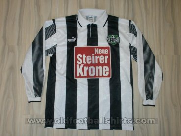 SK Sturm Graz Home futbol forması 1995 - 1996