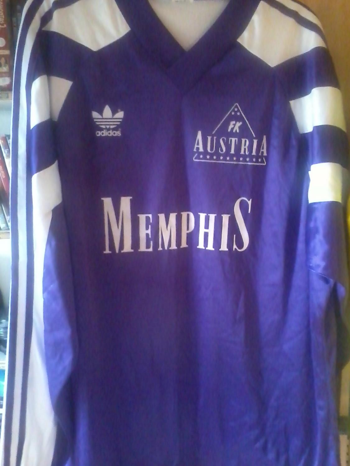 Écharpe Vintage FK Autriche Memphis Vienne – Violette – Football Autriche